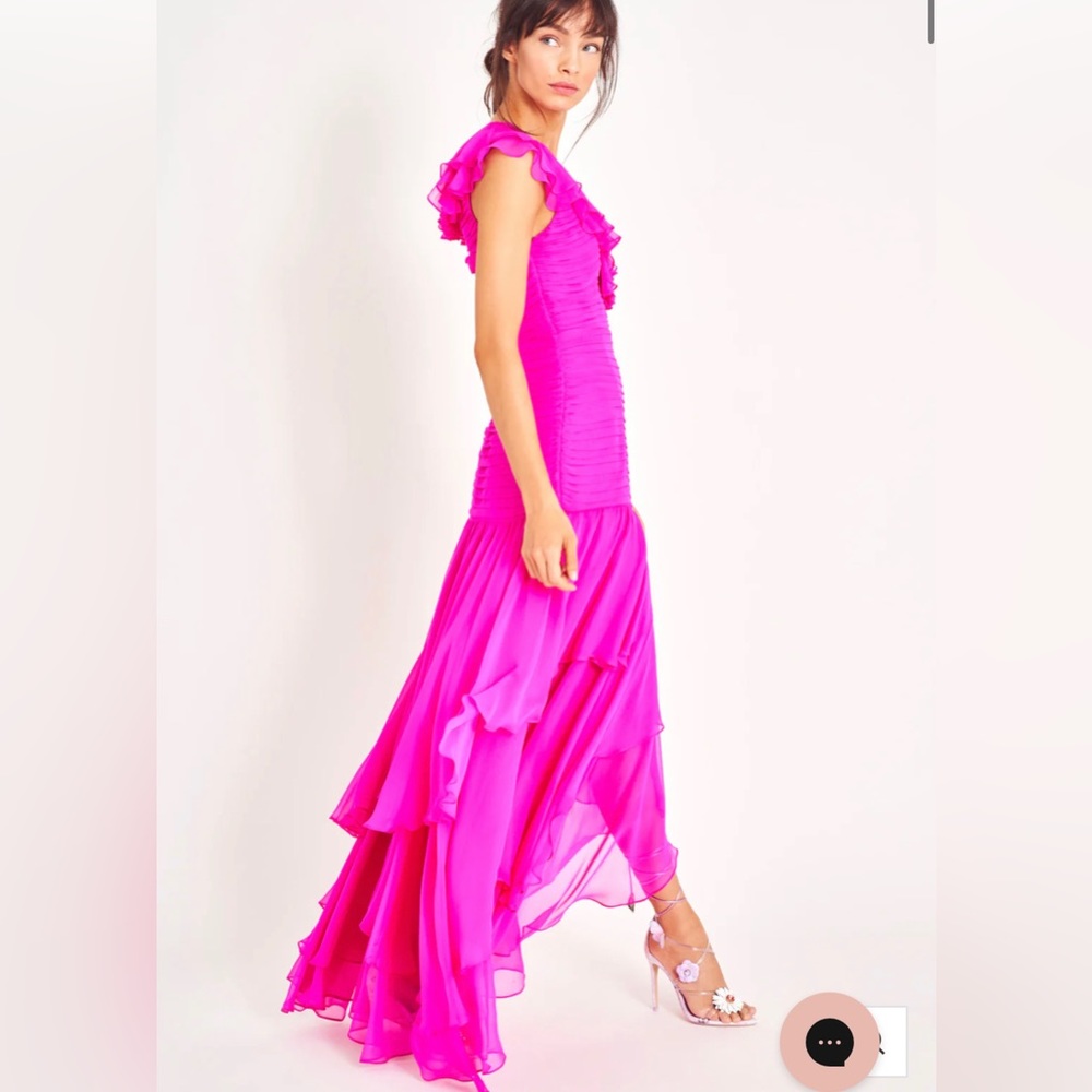 loveshackfancy tini silk maxi